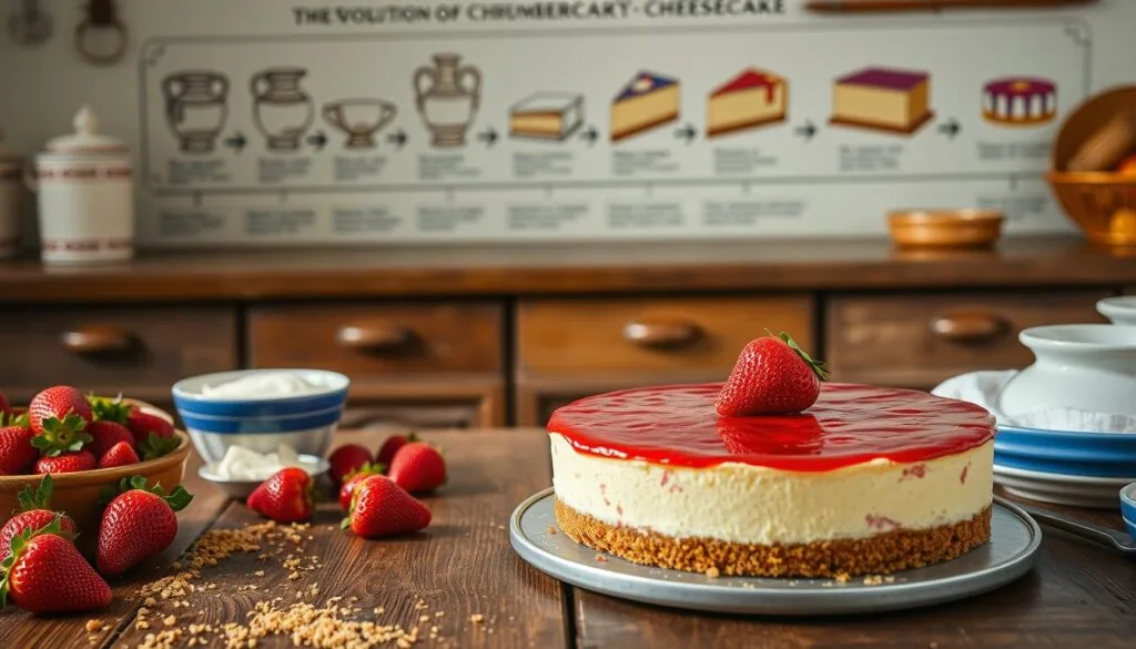 Strawberry Cheesecake History Strawberry Cheesecake History
