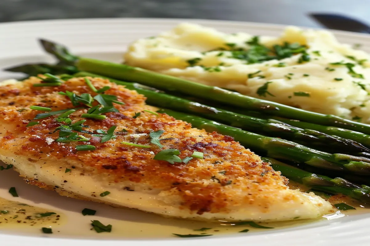parmesan herb crusted chicken Cheesecake Factory style