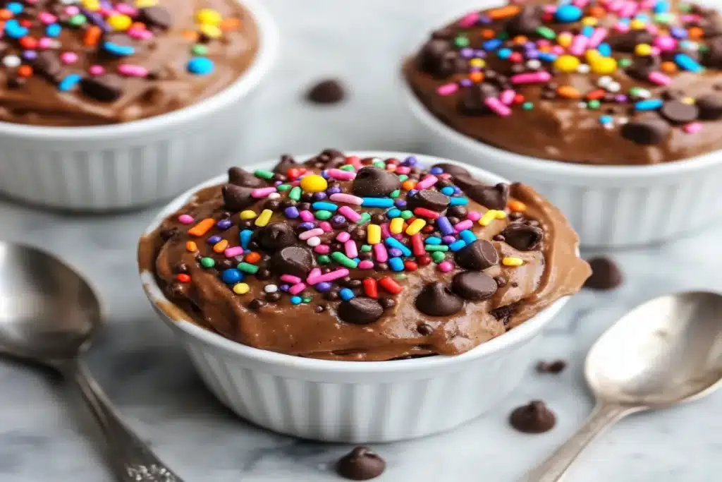  serving edible brownie batter dessert bowls