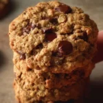 Crumbl oatmeal chocolate chip cookies fresh out of the oven
