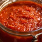 Homemade pizza sauce ingredients and preparation