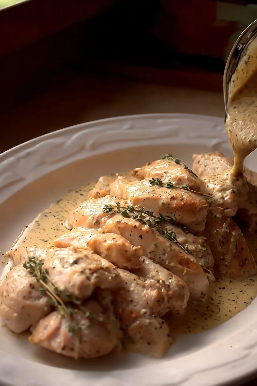 Yogurt marinated chicken grilled to perfection on a plate
