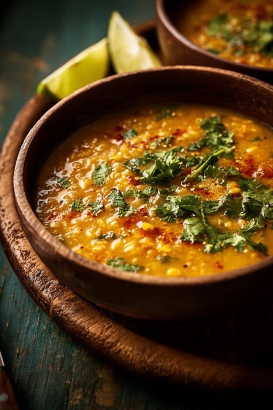 Thai Coconut Red Lentil Soup