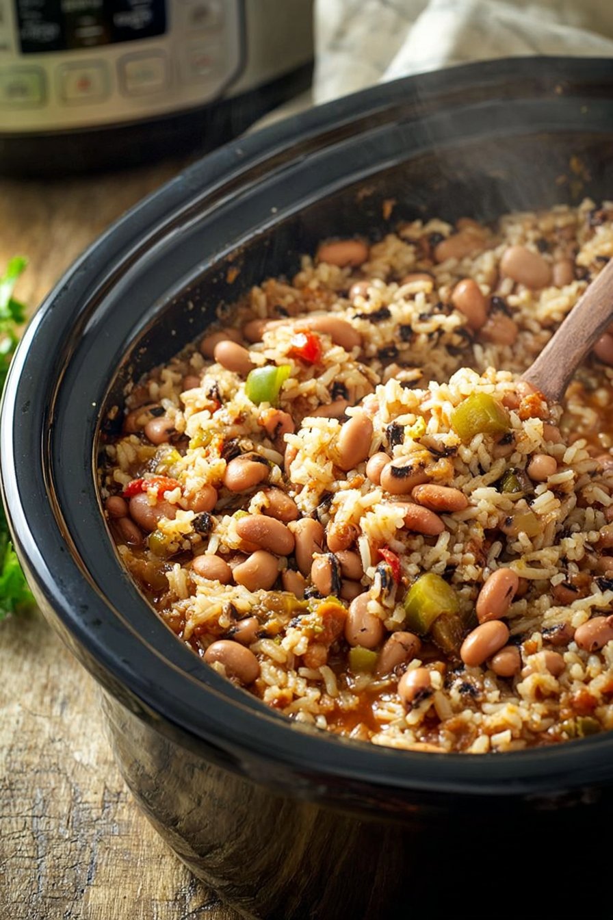 Black-Eyed Peas and Rice