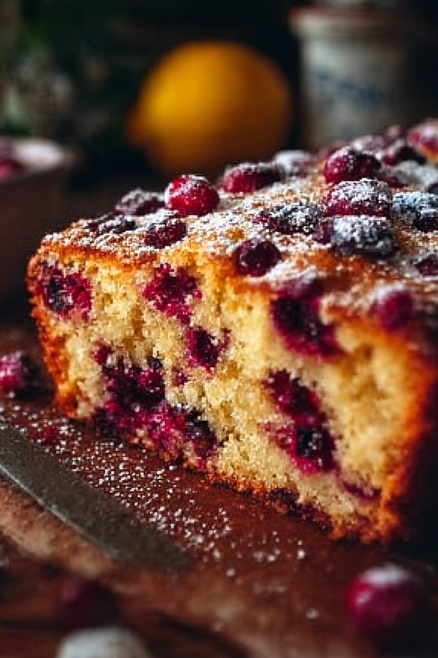 Cranberry Orange Breakfast Cake