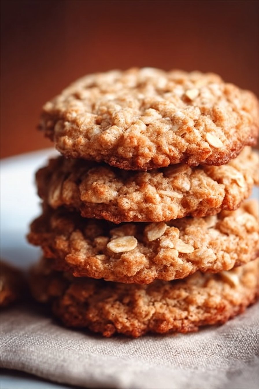 Low Sugar Applesauce Oatmeal Cookies