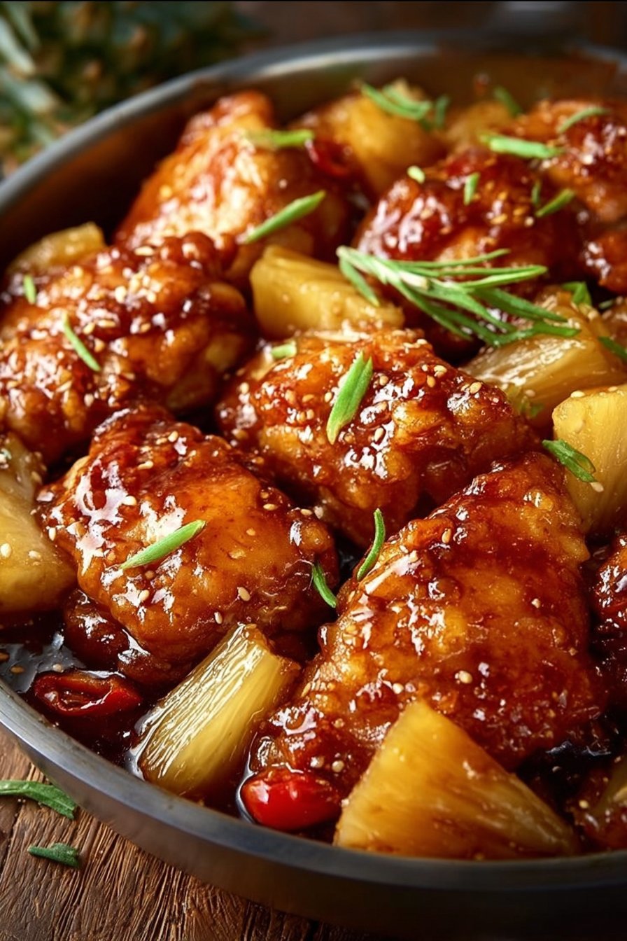 Brown Sugar Pineapple Chicken