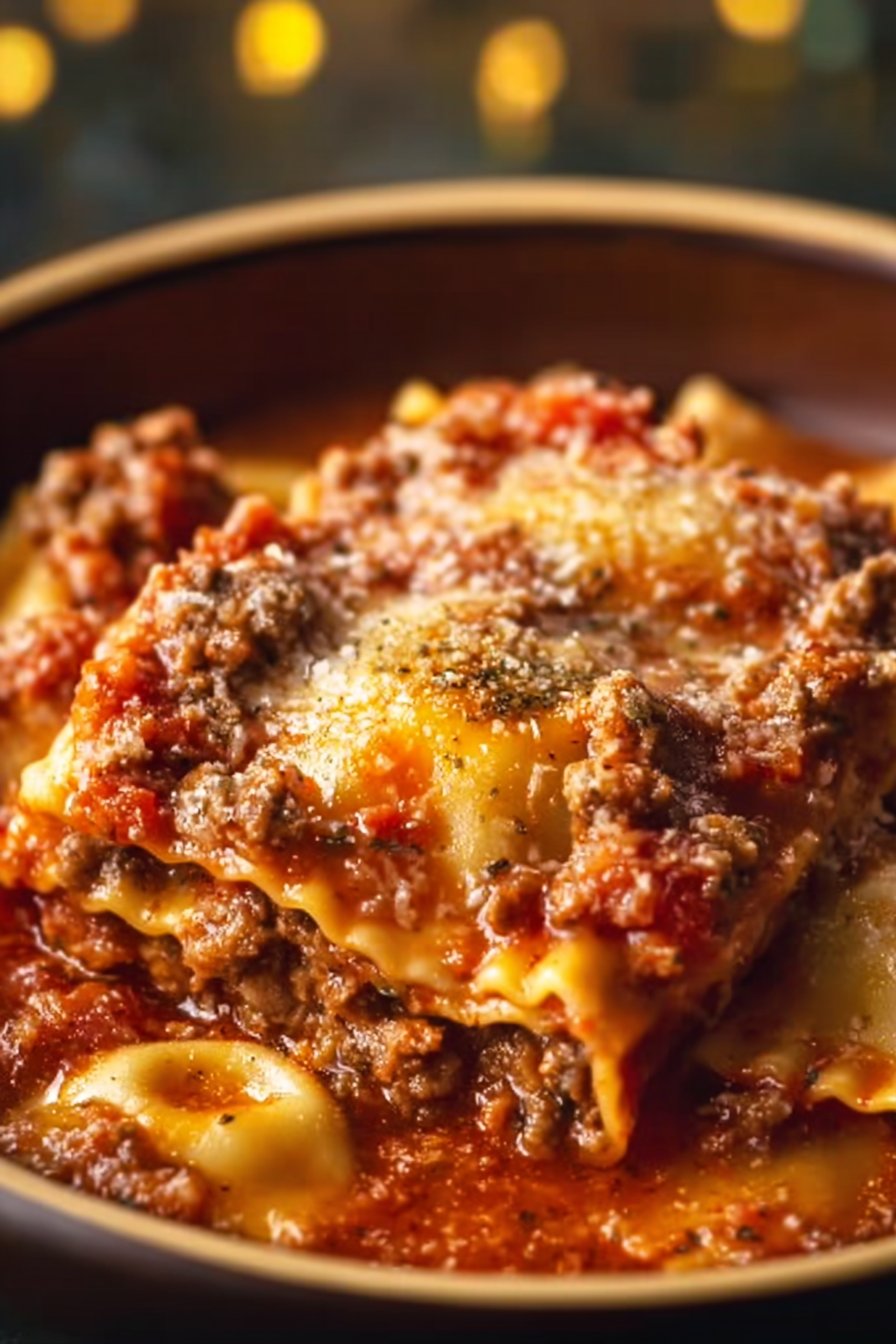 Crockpot Ravioli Lasagna: A Hands-Off, Flavor-Packed Comfort Food Masterpiece