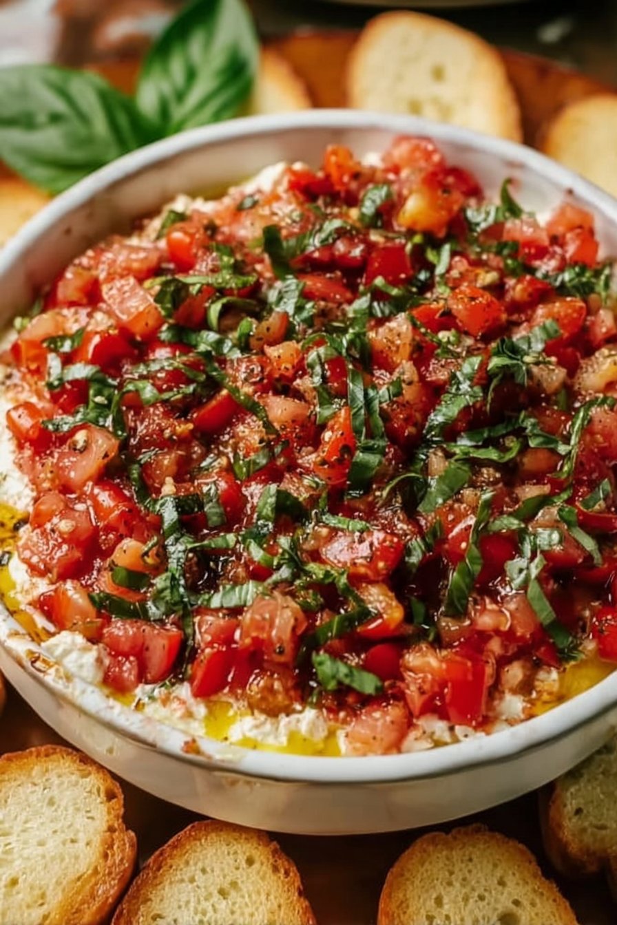 Bruschetta Dip: A Vibrant and Flavorful Appetizer to Delight Your Guests