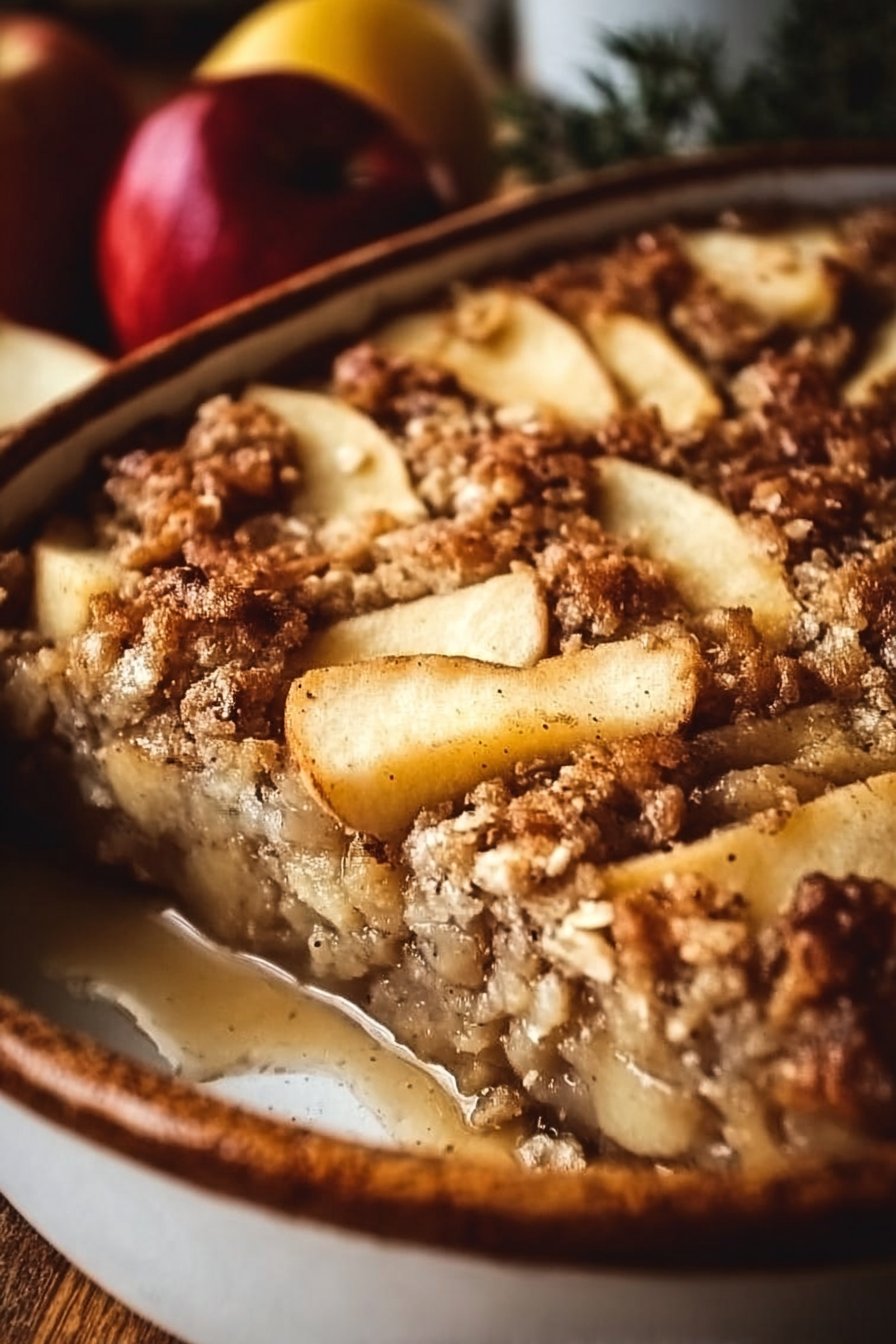Oatmeal Apple Breakfast Bake