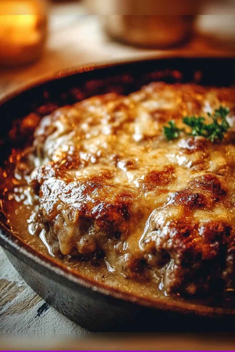 Amish Hamburger Steak Bake