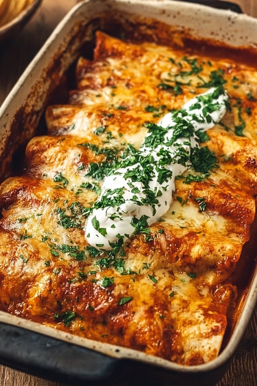 Ultimate Quick and Easy Chicken Enchiladas