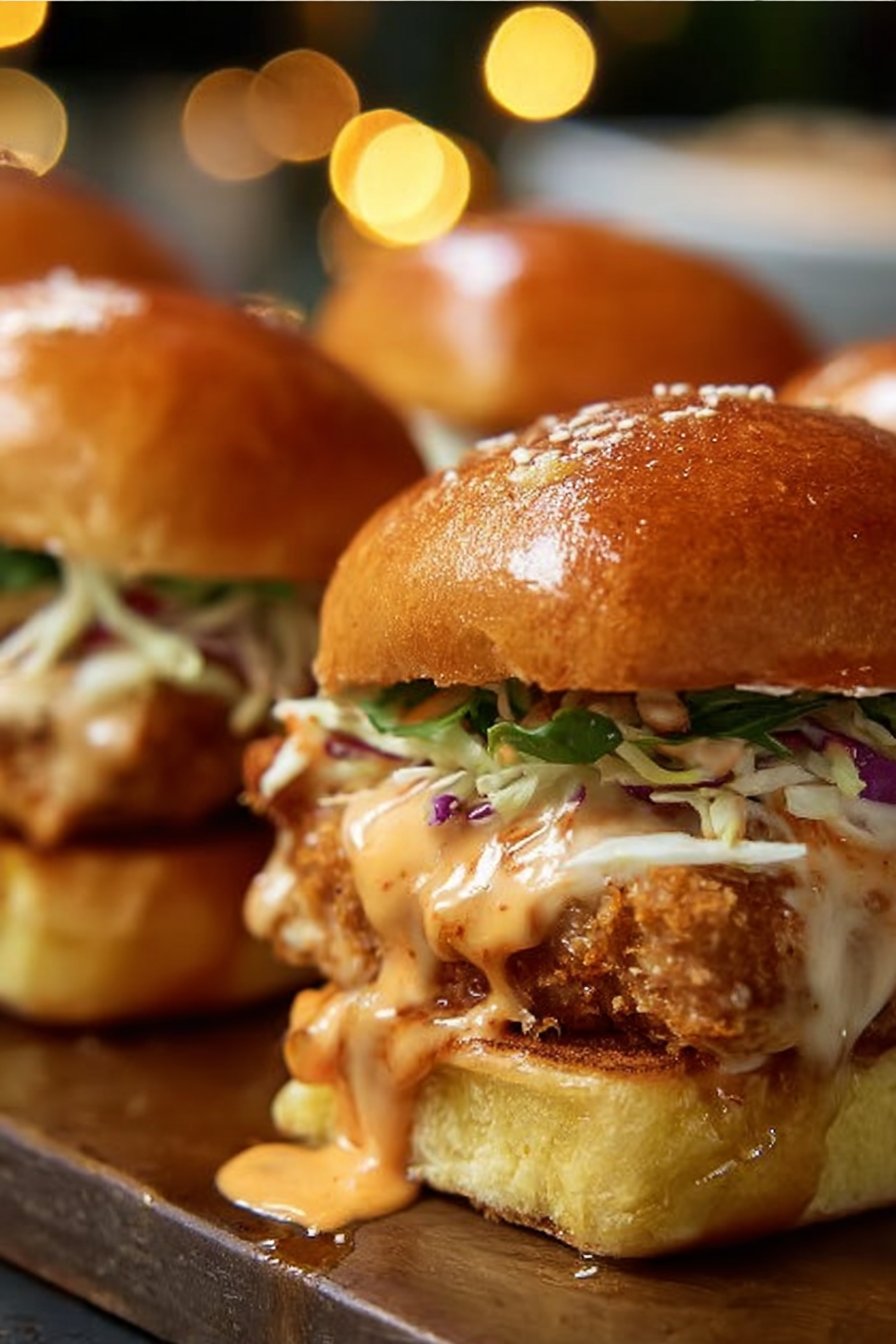 Bang Bang Chicken Sliders Recipe