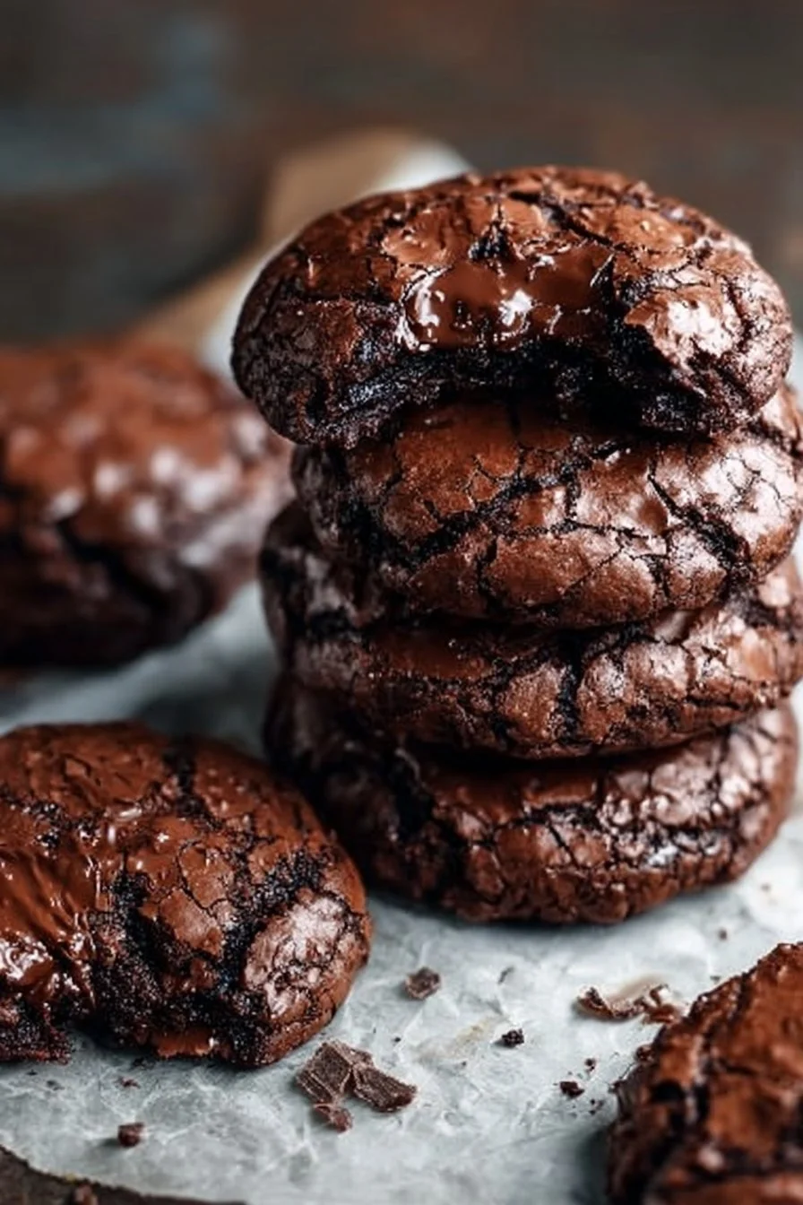 Gourmet brownie cookies with rich chocolate flavor and chewy texture