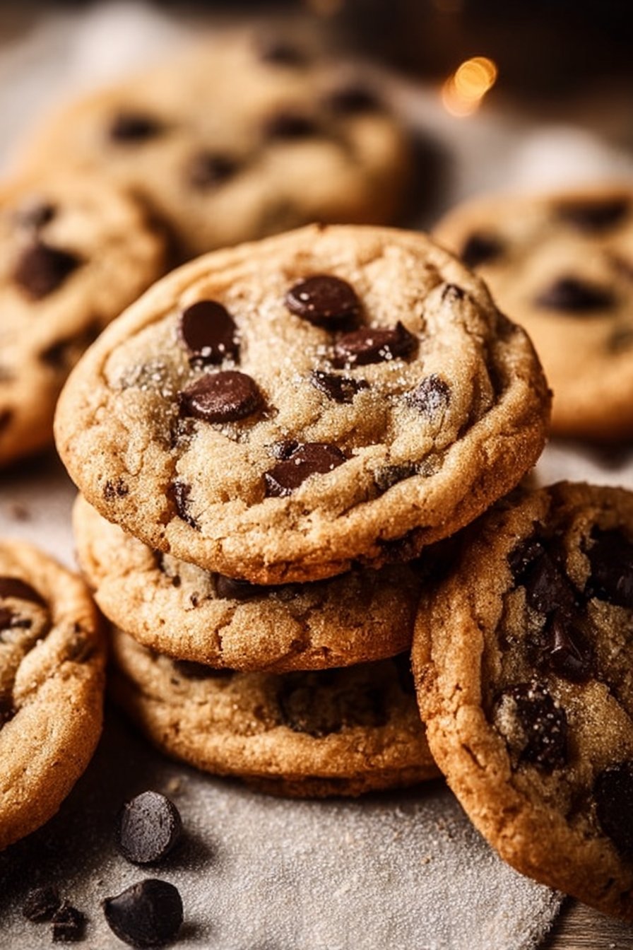Bakery Style Chocolate Chip Cookies