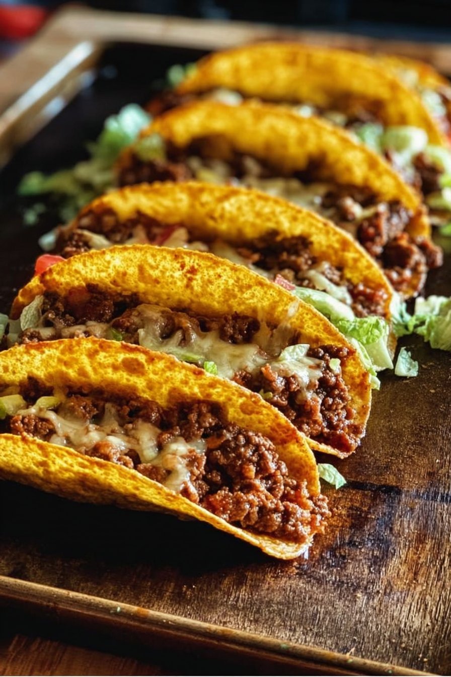 Crispy Beef Tacos