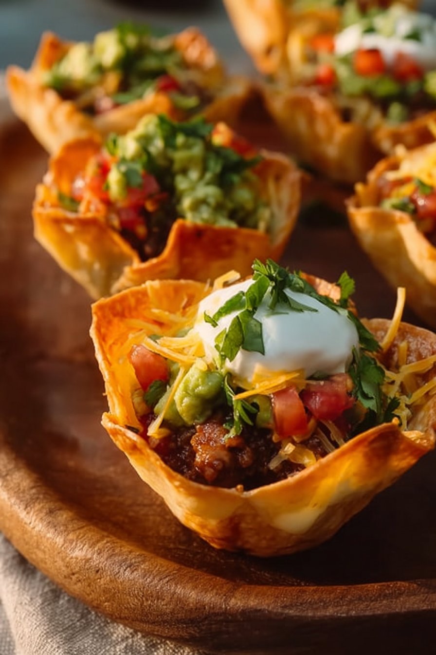 Easy Taco Cups