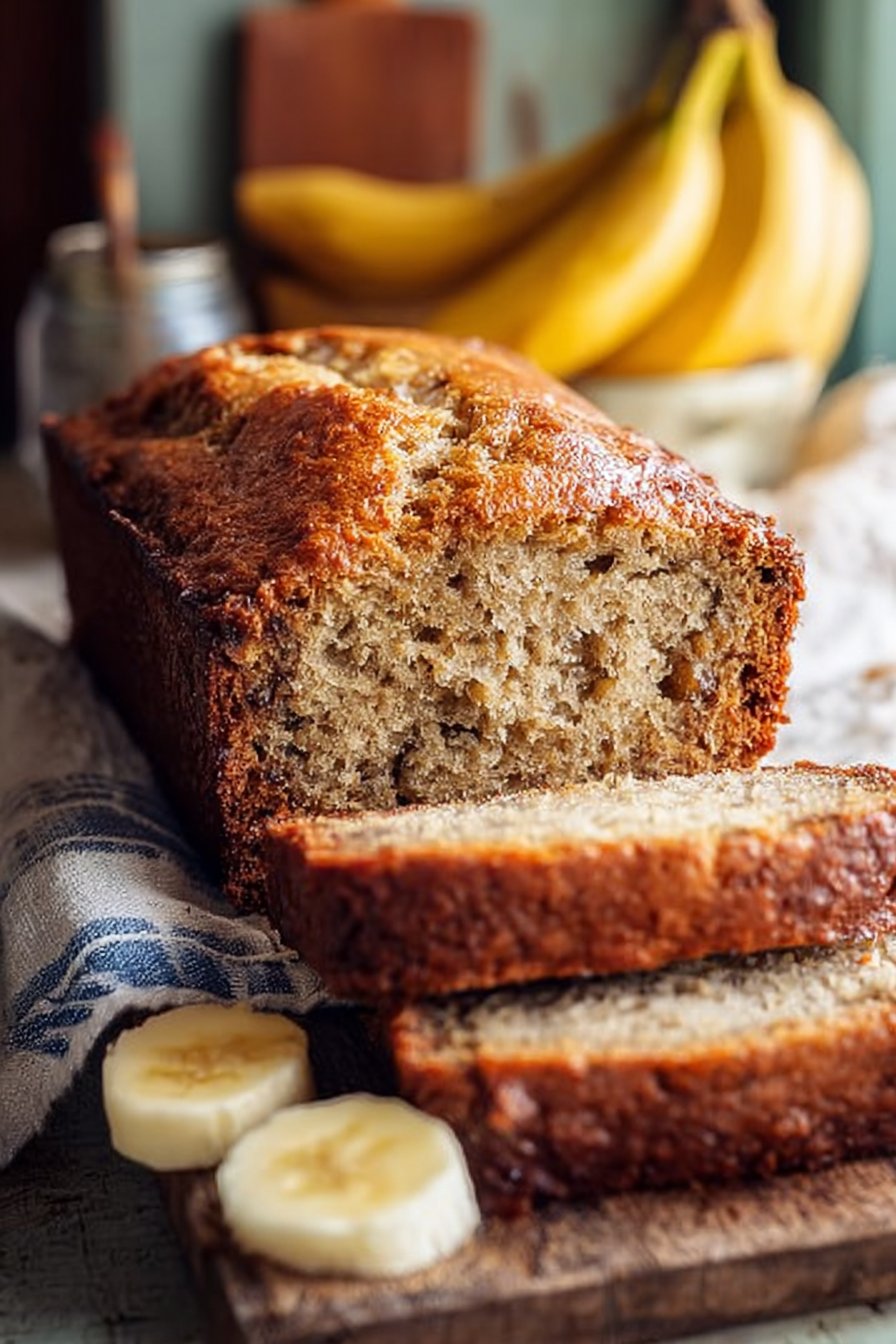 Easy Moist Banana Bread