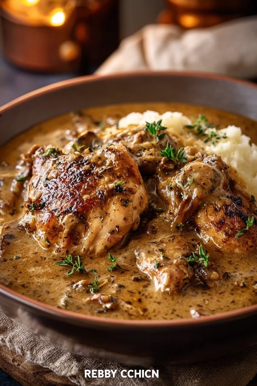 Crockpot Chicken and Gravy