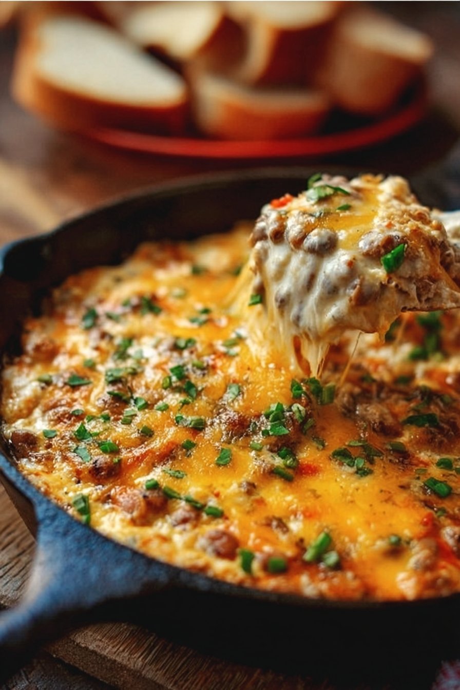 Cheesy Bean Dip