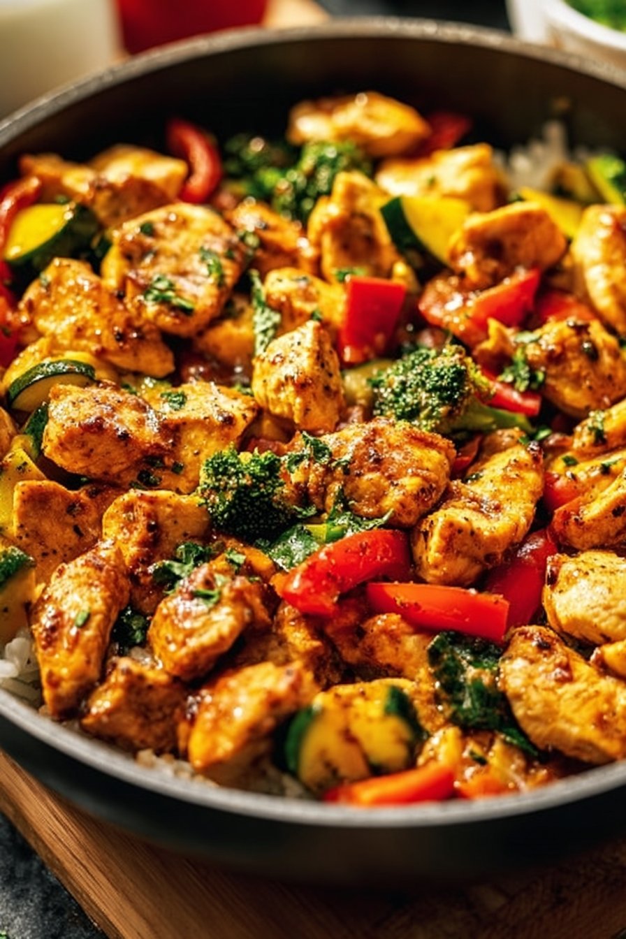 Quick & Healthy Chicken Skillet