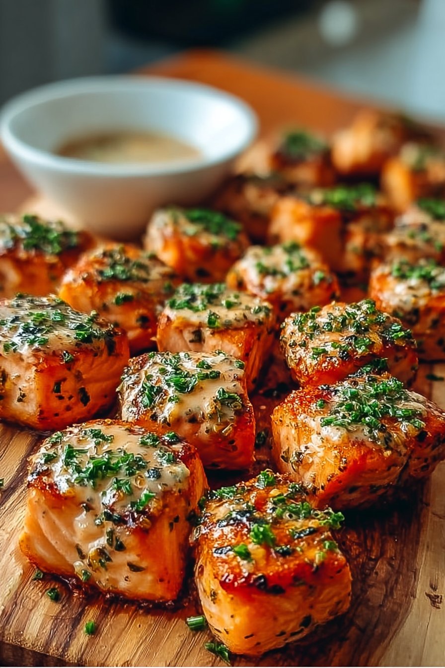 Bang Bang Salmon Bites