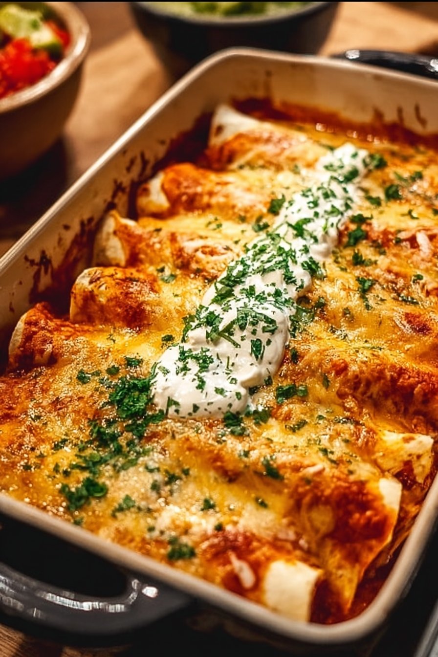 Ultimate Quick and Easy Chicken Enchiladas