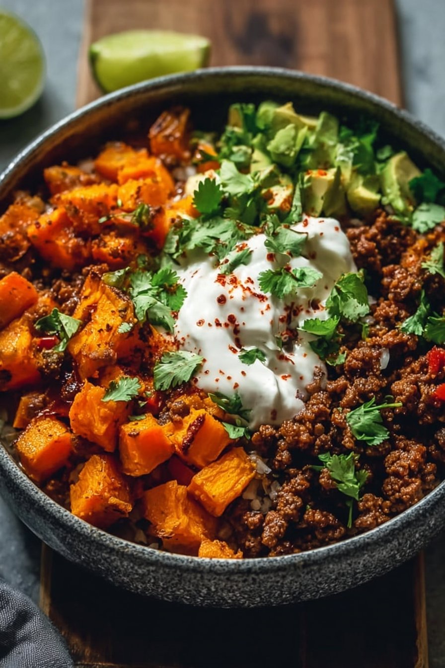 Sweet Potato Taco Bowl