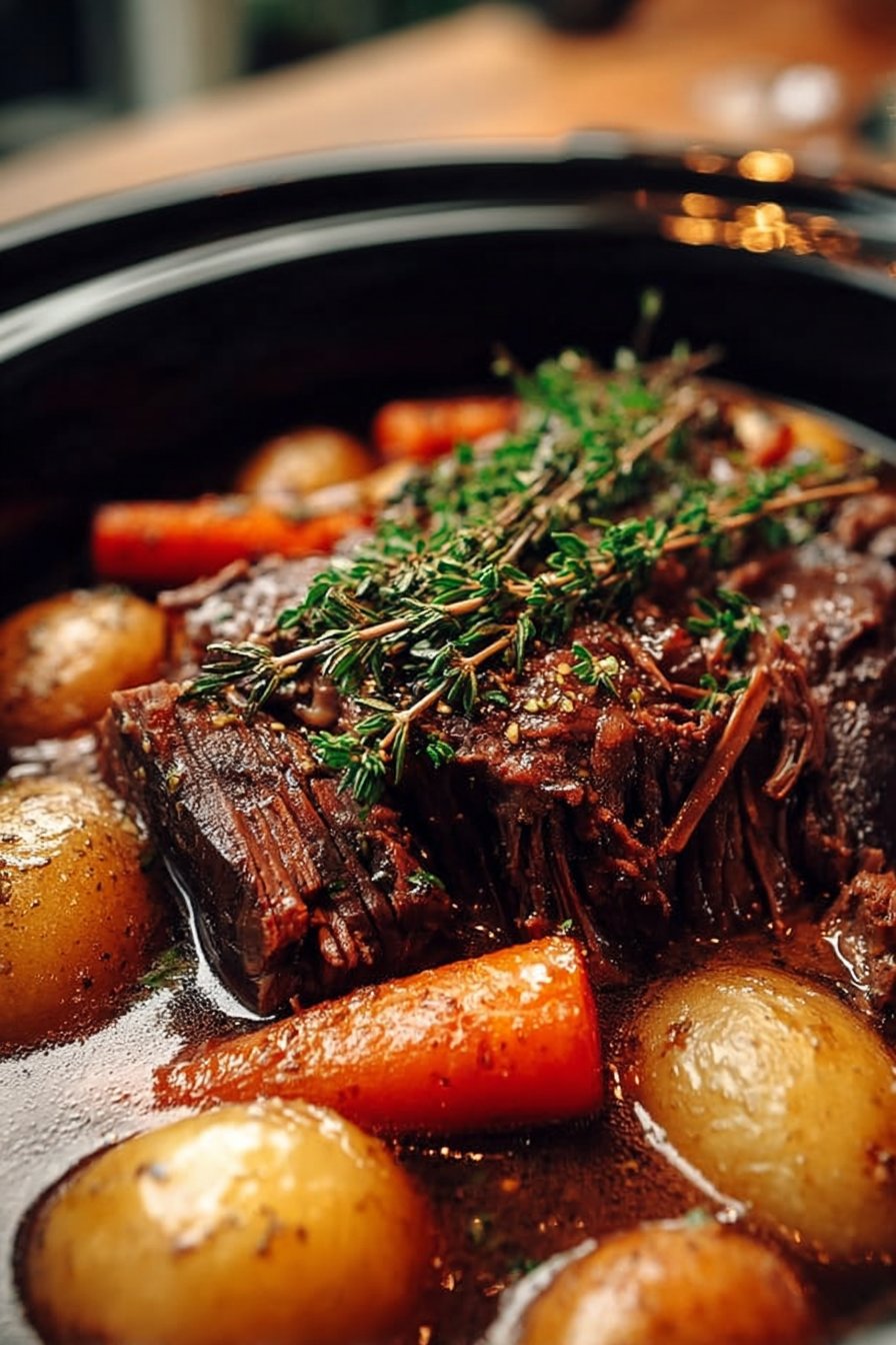 How To Make 5-Star Pot Roast Slow Cooker Fast & Easy