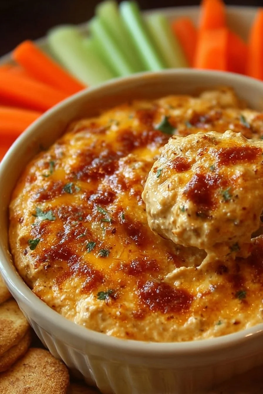 Delicious Hissy Fit Dip served in a bowl, ready for dipping.