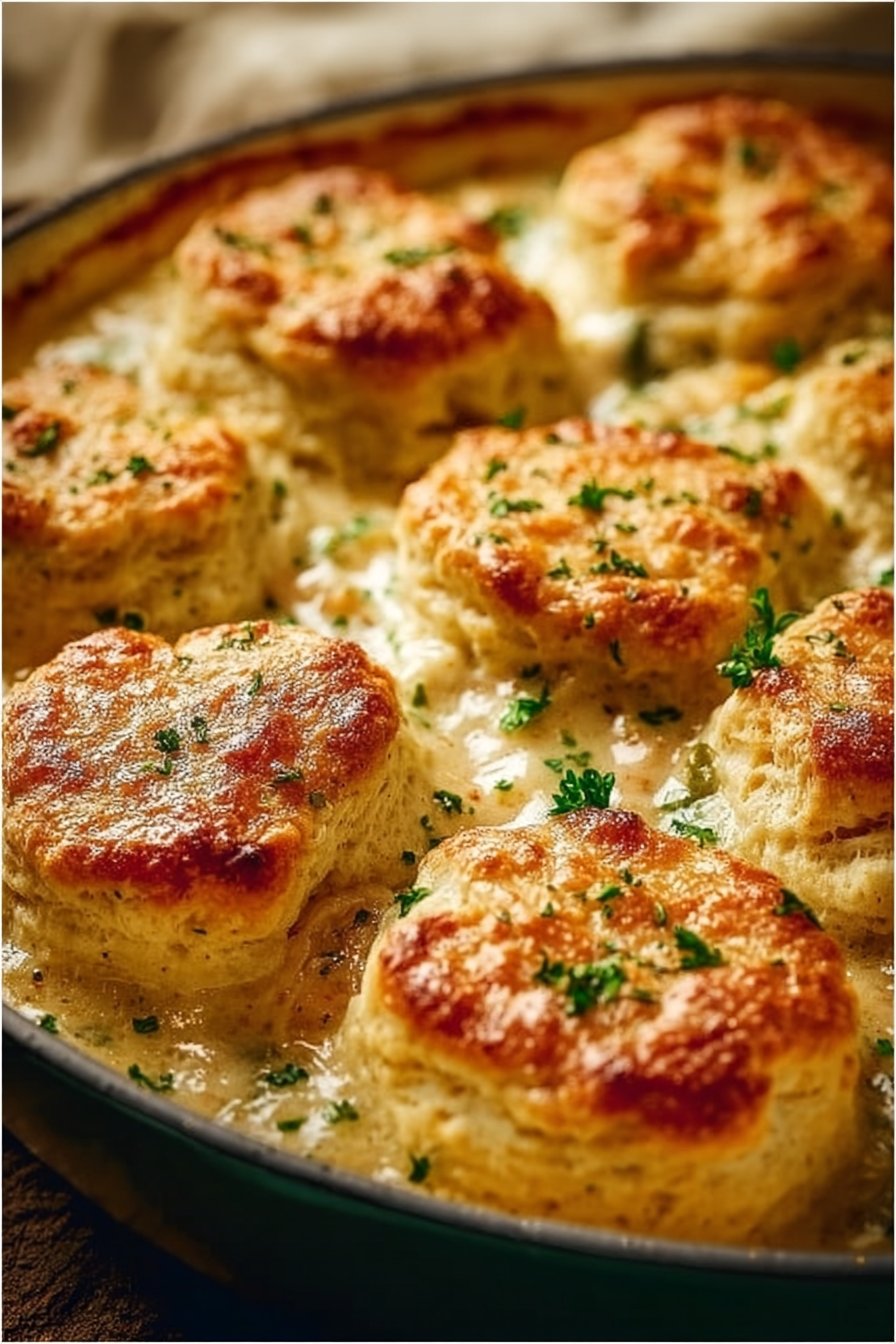 Red Lobster Biscuit Chicken Pot Pie