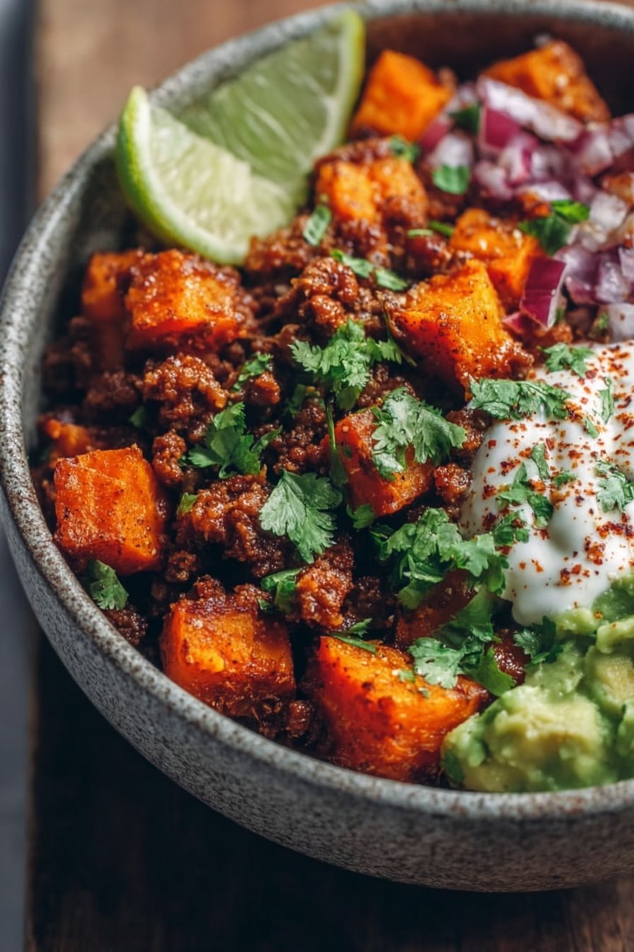 Sweet Potato Taco Bowl