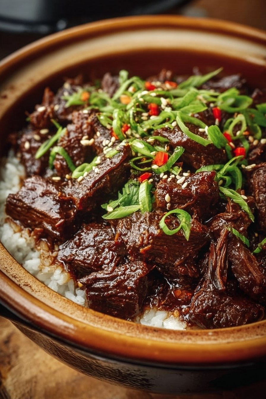 Slow Cooker Korean Beef