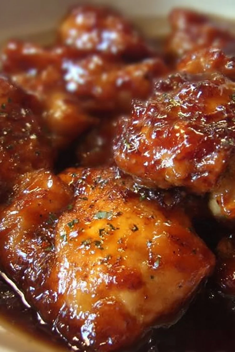 Sweet Hawaiian Crock Pot Chicken served with rice and pineapple