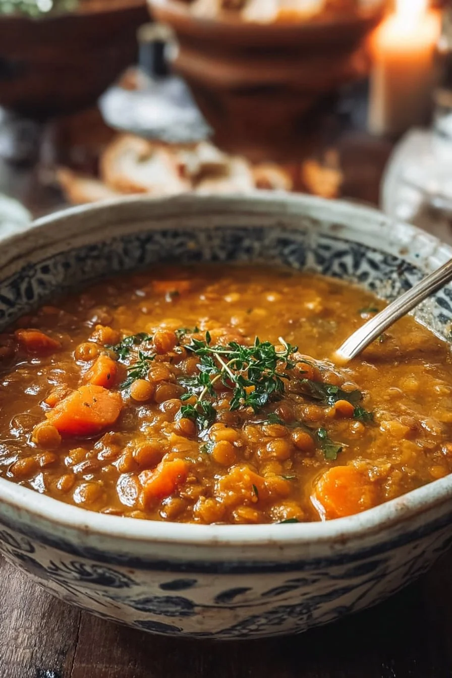 Carrot and Lentil Soup
