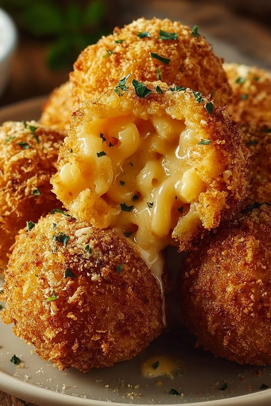 Cheesecake Factory Air Fryer Fried Macaroni and Cheese Balls