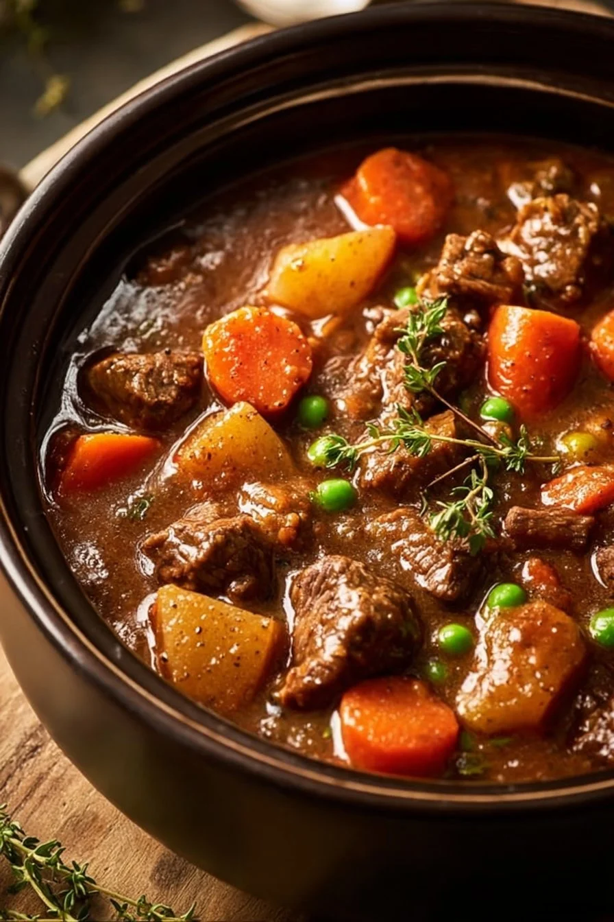 Comforting Crockpot Beef Stew