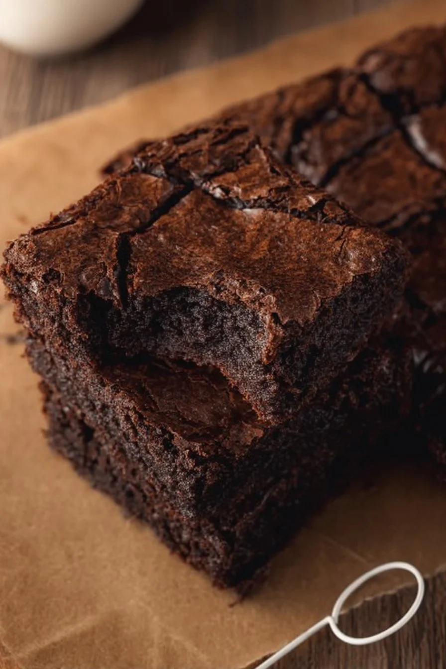 Fudgy football brownies
