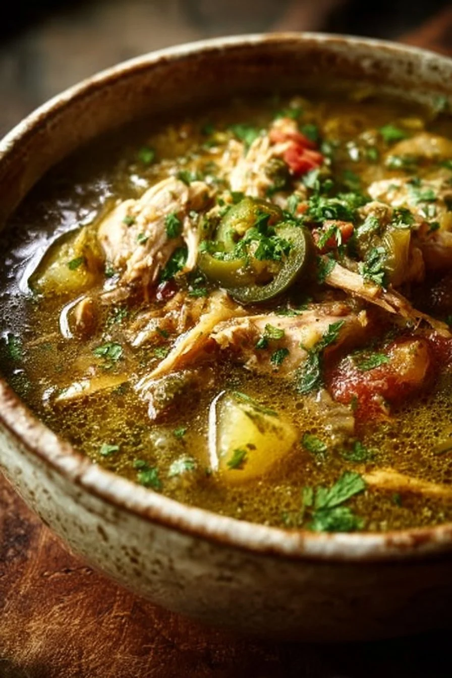 Green Chile Chicken Stew Recipe