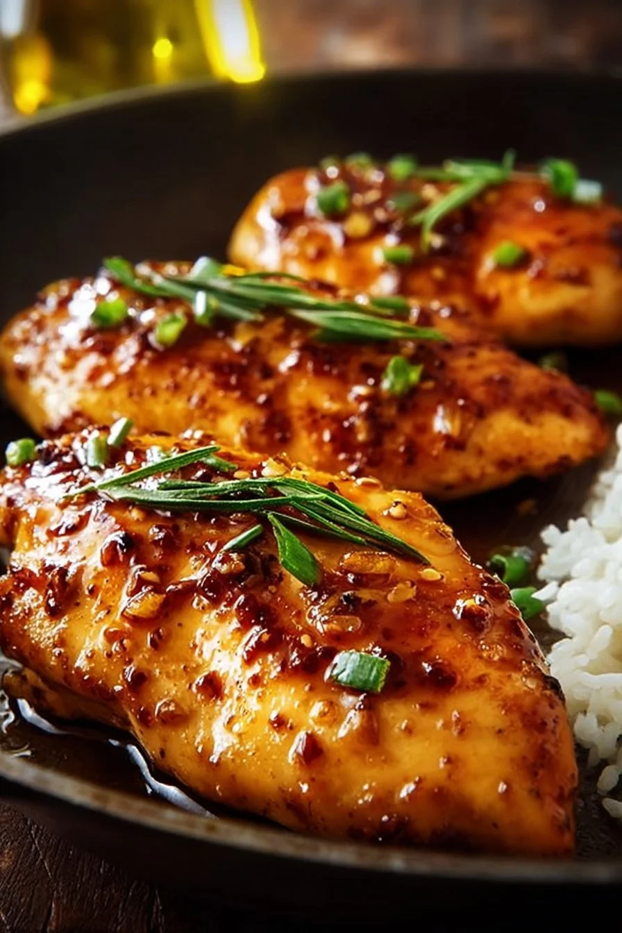 Honey Garlic Chicken Breasts