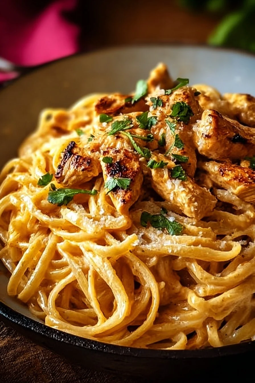 Irresistibly Easy Cowboy Butter Chicken Linguine in 30 Minutes