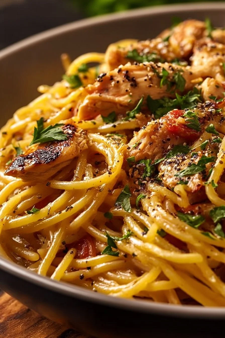 Monterey Chicken Spaghetti