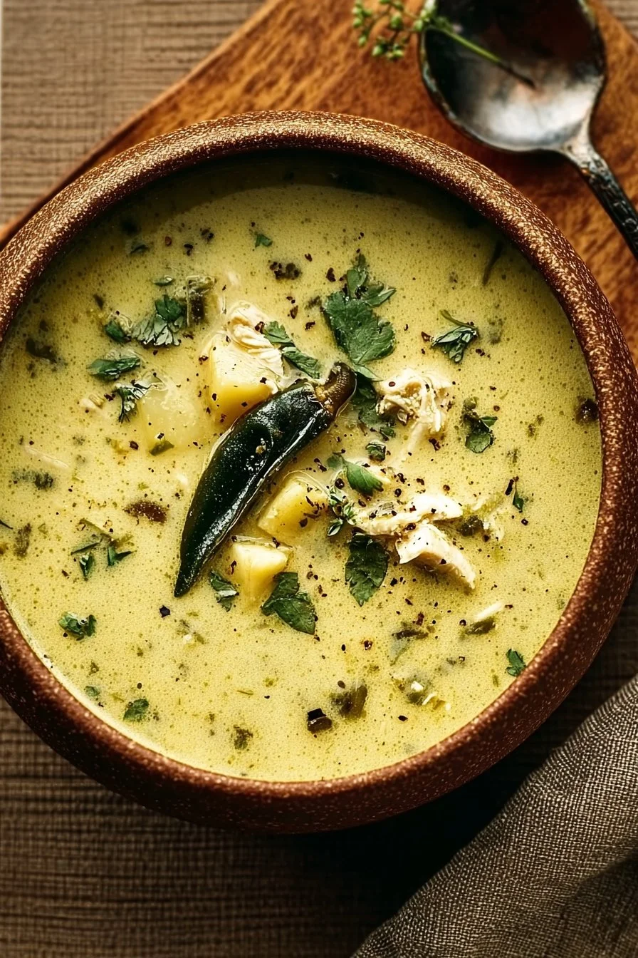 Mouthwatering Roasted Poblano Soup for Ultimate Comfort