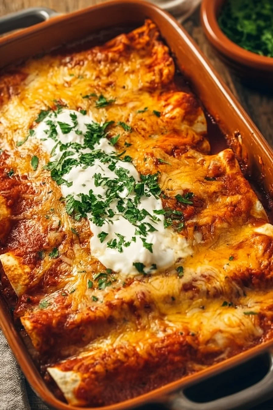 Ultimate Quick and Easy Chicken Enchiladas