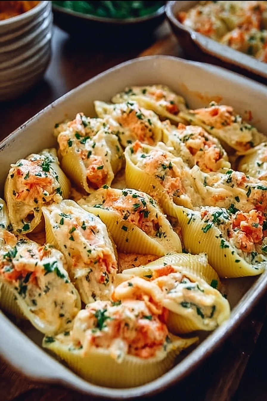 Ultimate Seafood Stuffed Shells