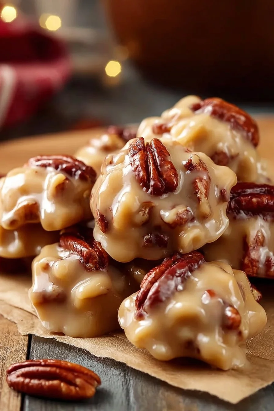 Vanilla Pecan Pralines
